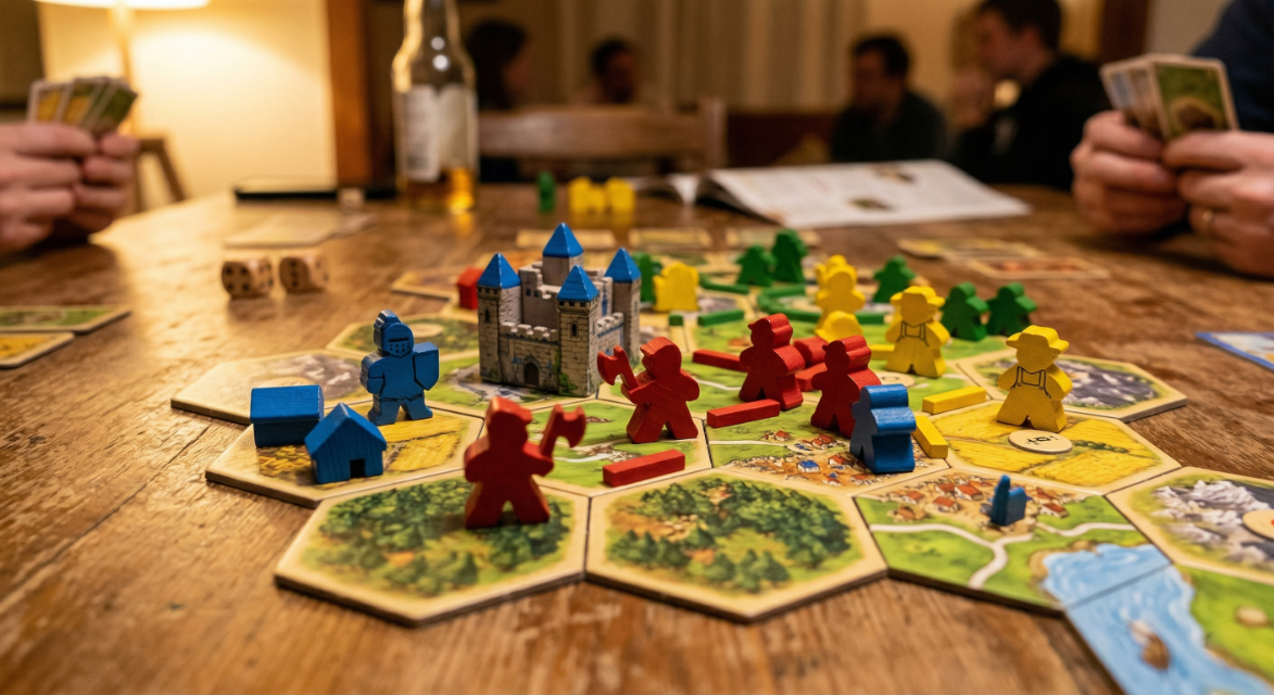 Catan board