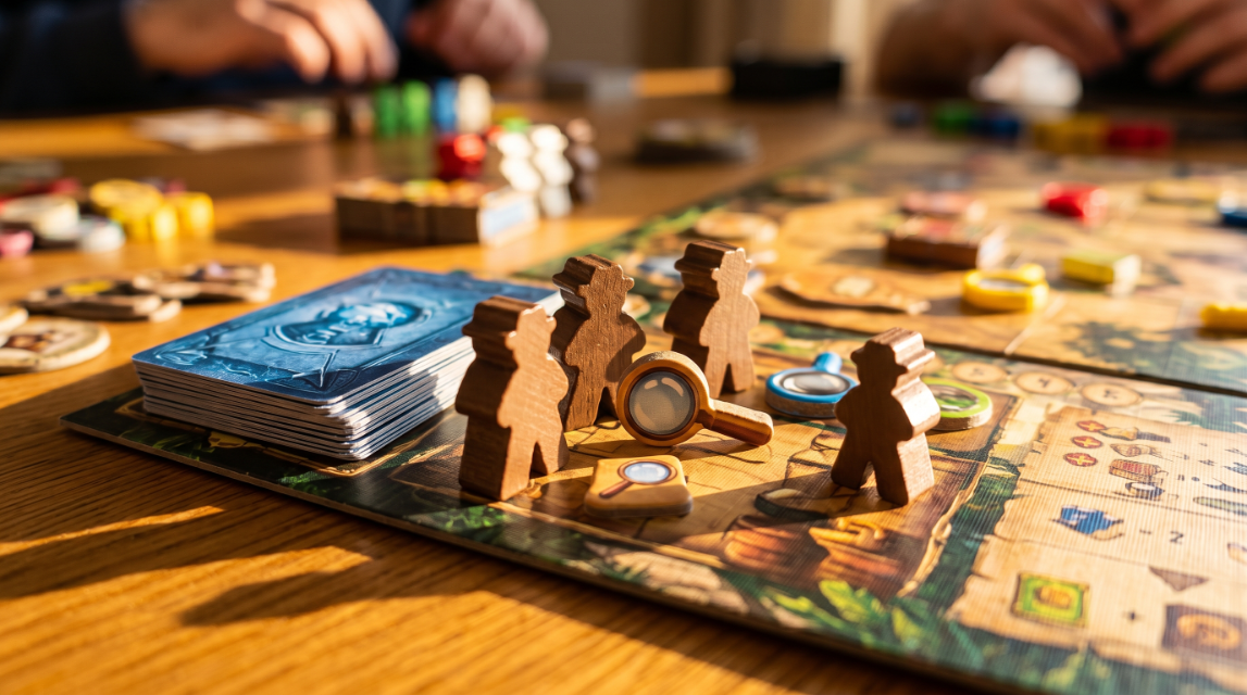 Lost Ruins of Arnak components